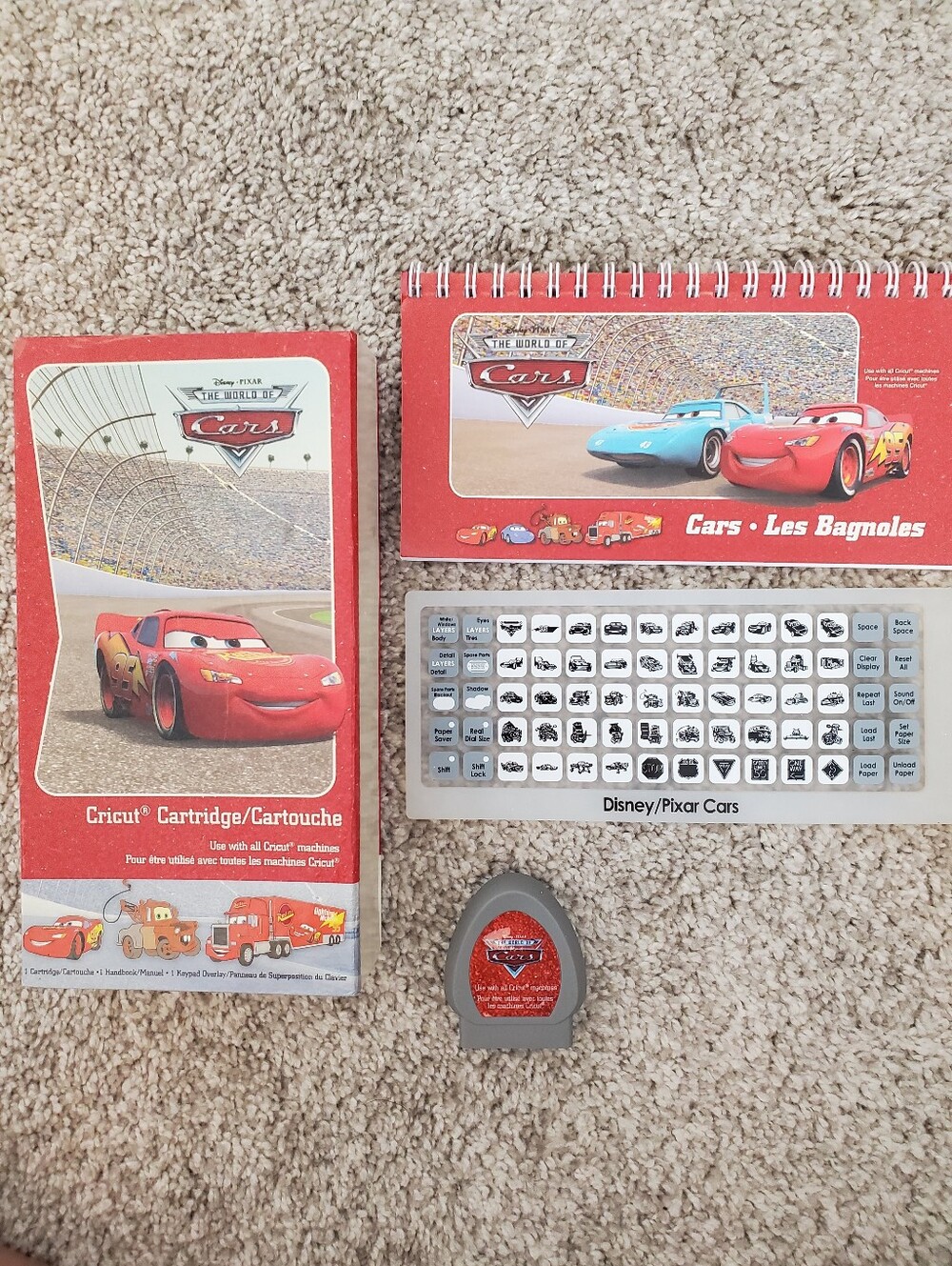 Cricut Disney Pixar Cars Cartridge
